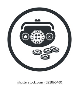 Vector illustartion of poker and gambling icon