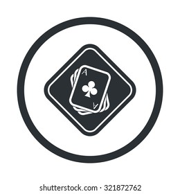 Vector illustartion of poker and gambling icon