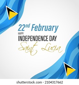 vector illustartion for Santa Lucia independence day 