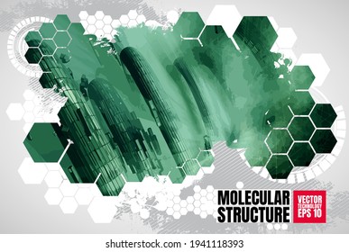 Vector illustartion of science technology concept. Communication network