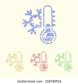 Vector illustartion of weather icon