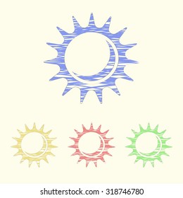 Vector illustartion of weather icon