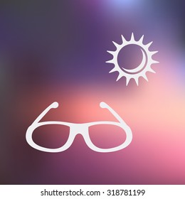 Vector illustartion of weather icon