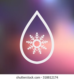 Vector illustartion of weather icon