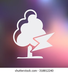 Vector illustartion of weather icon