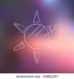 Vector illustartion of weather icon