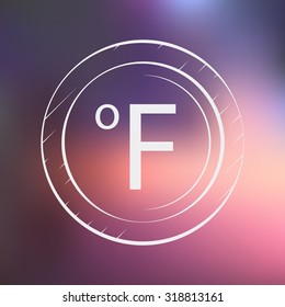 Vector illustartion of weather icon