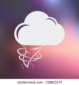 Vector illustartion of weather icon
