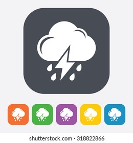 Vector illustartion of weather icon