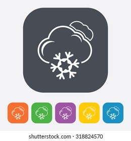 Vector illustartion of weather icon