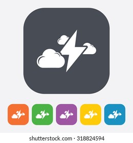 Vector illustartion of weather icon