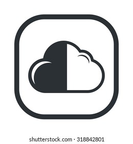 Vector illustartion of weather icon