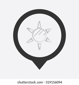 Vector illustartion of weather icon