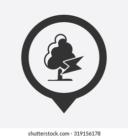 Vector illustartion of weather icon