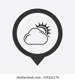 Vector illustartion of weather icon