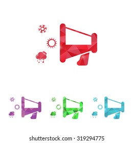 Vector illustartion of weather icon