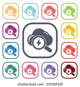 Vector illustartion of weather icon