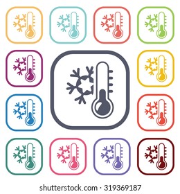 Vector illustartion of weather icon
