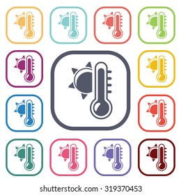 Vector illustartion of weather icon