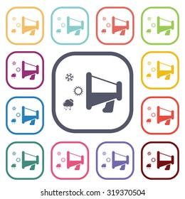 Vector illustartion of weather icon