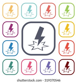 Vector illustartion of weather icon