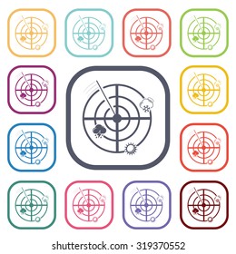 Vector illustartion of weather icon