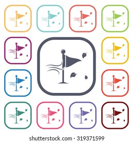 Vector illustartion of weather icon