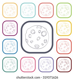 Vector illustartion of weather icon