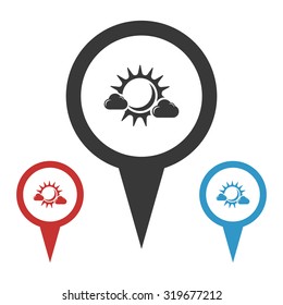 Vector illustartion of weather icon
