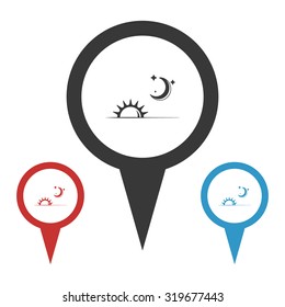 Vector illustartion of weather icon