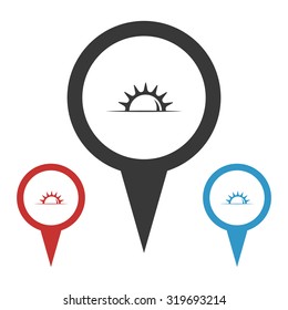Vector illustartion of weather icon
