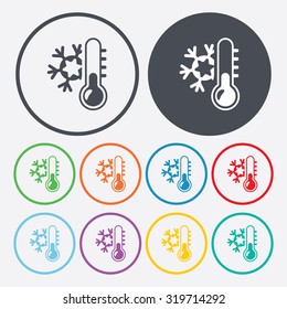 Vector illustartion of weather icon