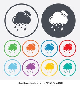Vector illustartion of weather icon