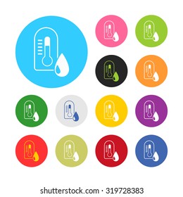 Vector illustartion of weather icon