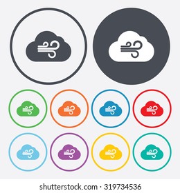 Vector illustartion of weather icon
