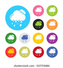 Vector illustartion of weather icon