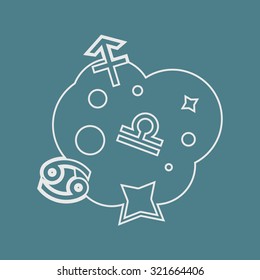Vector illustartion of weather icon