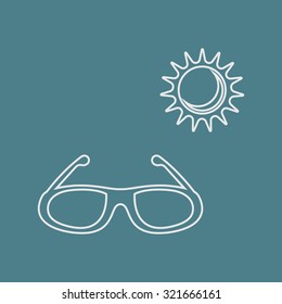 Vector illustartion of weather icon