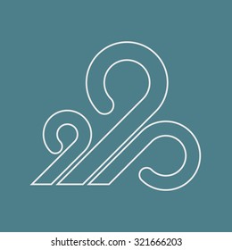 Vector illustartion of weather icon