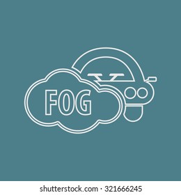 Vector illustartion of weather icon