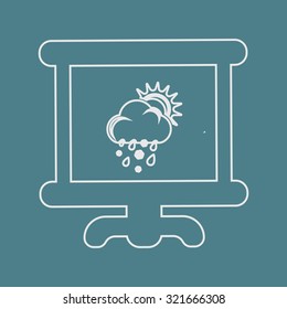 Vector illustartion of weather icon