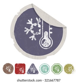 Vector illustartion of weather icon