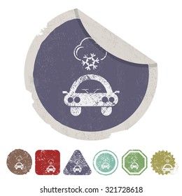 Vector illustartion of weather icon