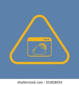 Vector illustartion of weather icon