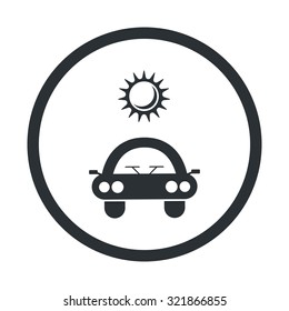 Vector illustartion of weather icon