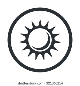 Vector illustartion of weather icon