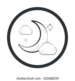 Vector illustartion of weather icon