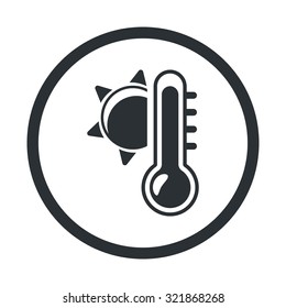 Vector illustartion of weather icon