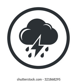 Vector illustartion of weather icon