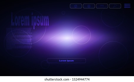vector illustation modern technology  system graphic design for cover design,background.